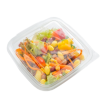 Regular platter of doner kebab meat served with a fresh salad and savory dressing